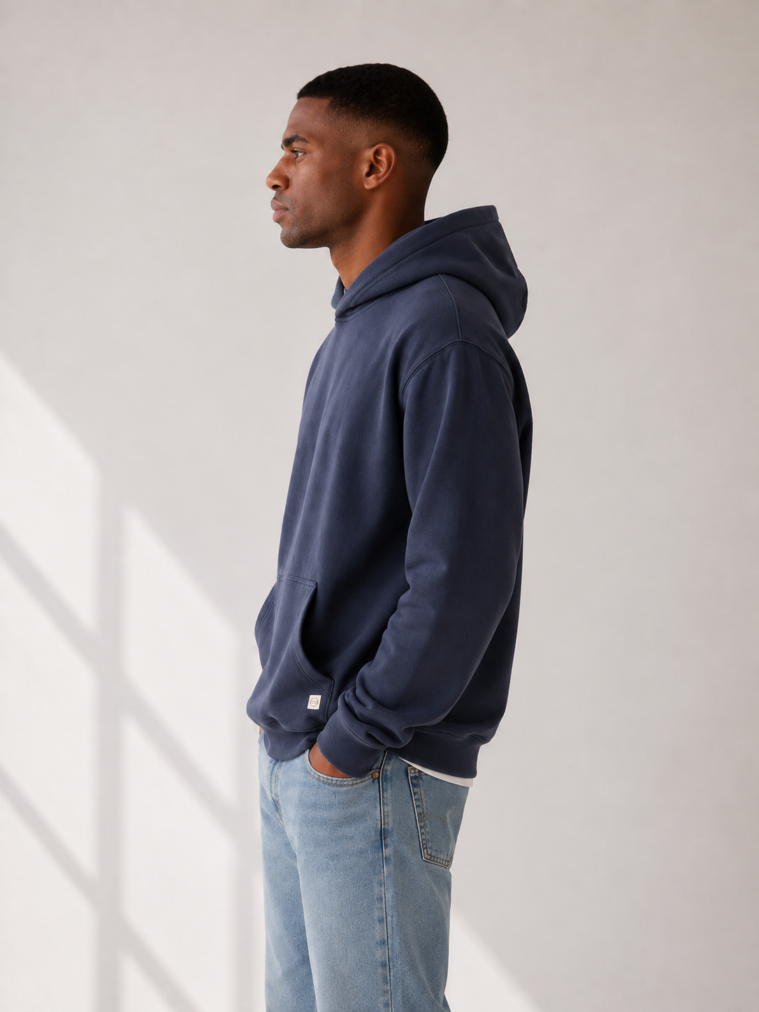 Mood Indigo Relaxed Cloud 9 Fleece Hoodie