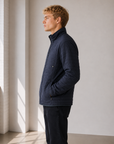 Navy Bandon Full Zip Jacket