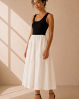 Porcelain Color Block Karla Midi Dress - 51487TCC