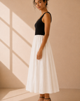 Porcelain Color Block Karla Midi Dress - 51487TCC