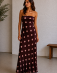 Plum Blush Alora Midi Dress