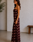 Plum Blush Alora Midi Dress