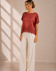 Ruby Red Adelyn Top - L9907