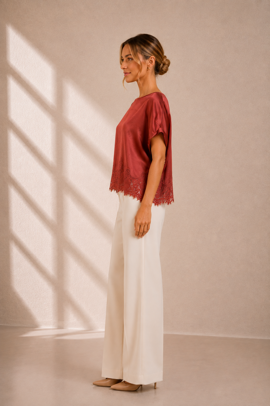 Ruby Red Adelyn Top - L9907