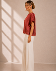 Ruby Red Adelyn Top - L9907