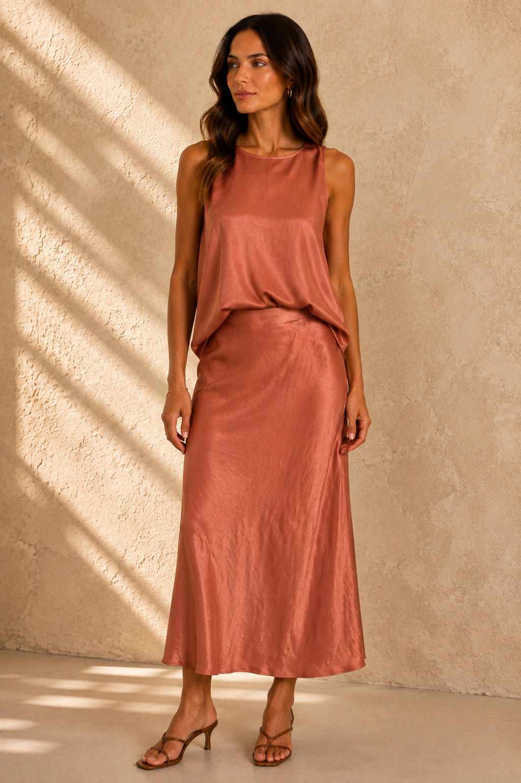 Little Flirt Rosewood Skirt - L5954