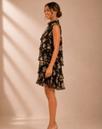 Black Multi Cora Dress - L9867