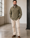 Aloe Banning Corduroy Snapshirt - 222526F