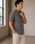 Olive Barnes Short Sleeve Shirt - SMK-8197