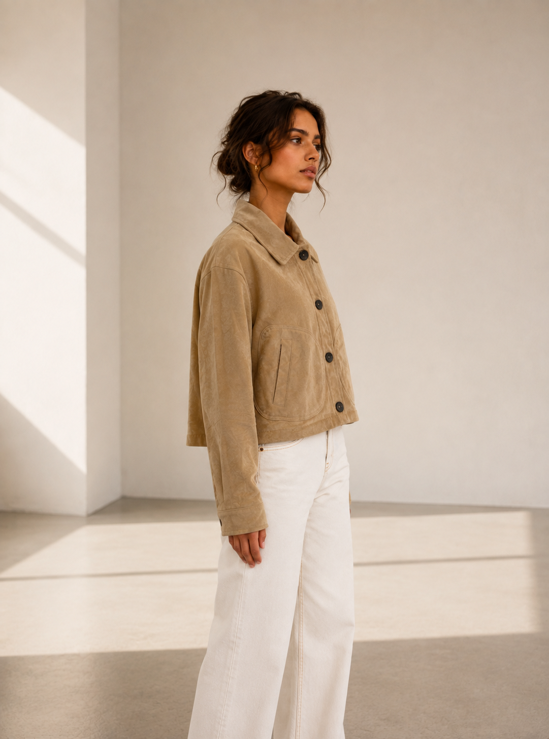 Camel Rhea Jacket - J5214ST