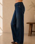 Dark Authentic Keeper Low Rise Straight Leg - D00017060-JR