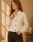 Ecru Peyton Jacket - J6449