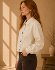 Ecru Peyton Jacket - J6449
