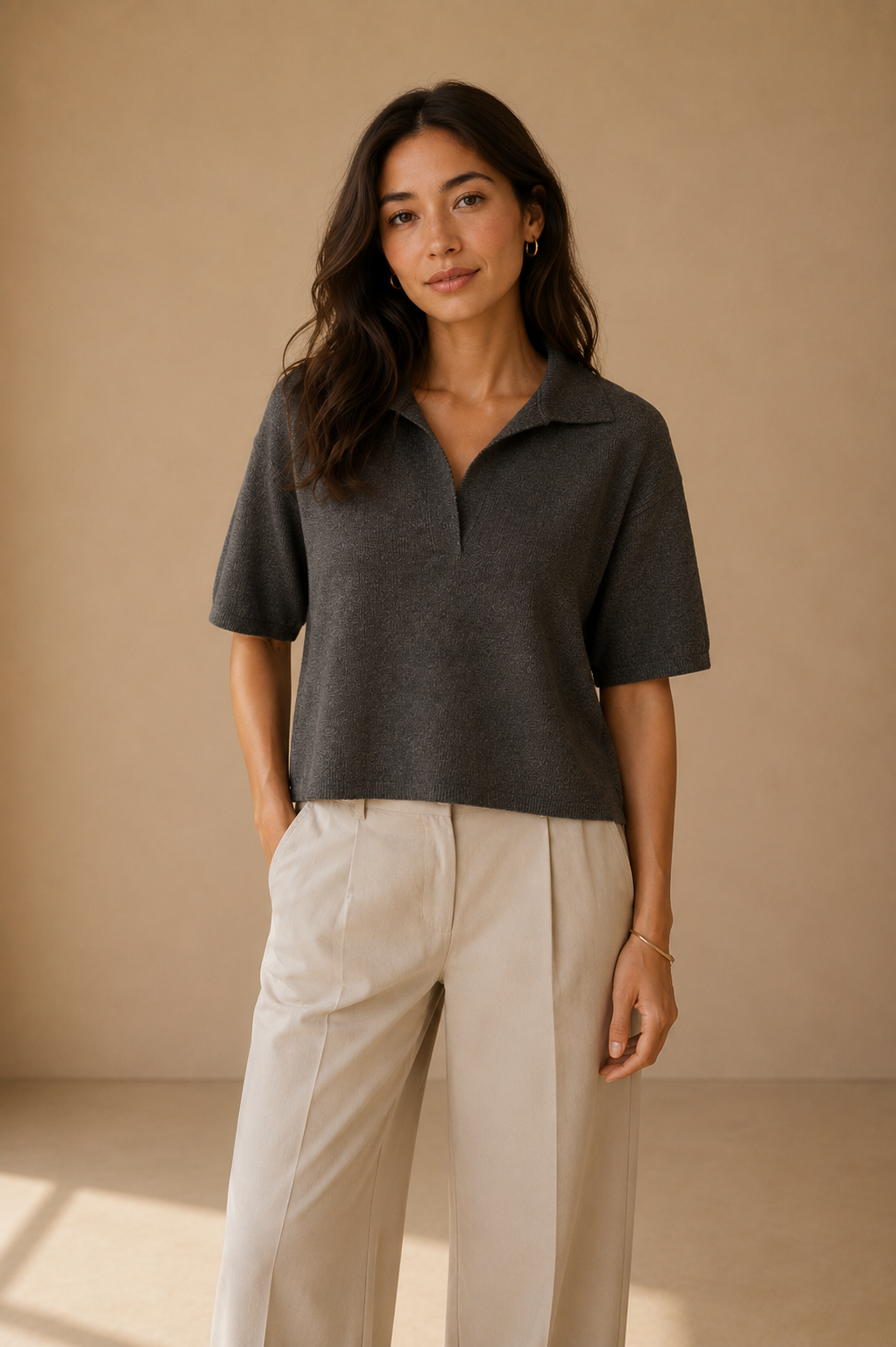 Charcoal Logan Sweater - T6133