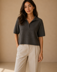 Charcoal Logan Sweater - T6133