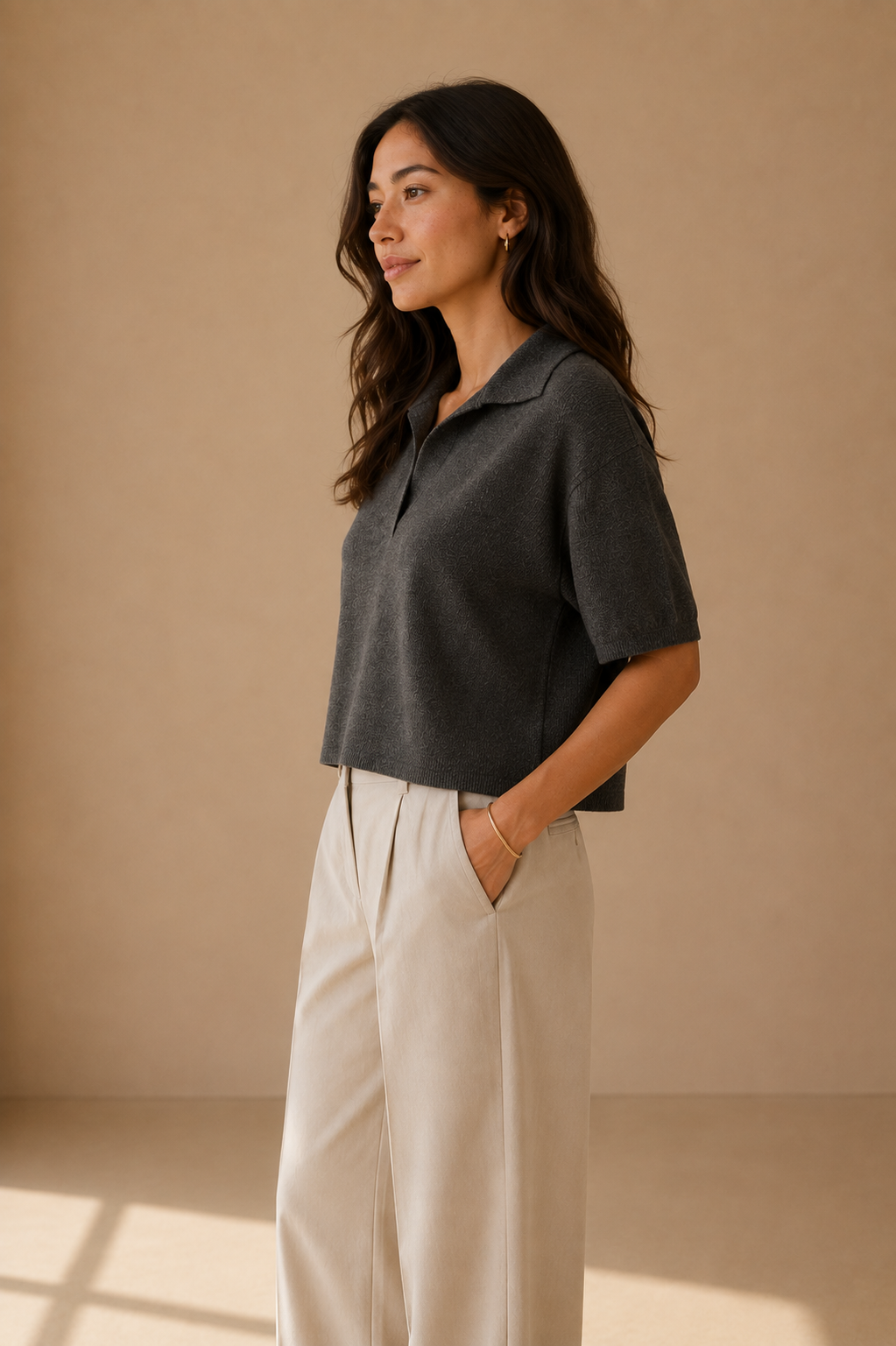 Charcoal Logan Sweater - T6133