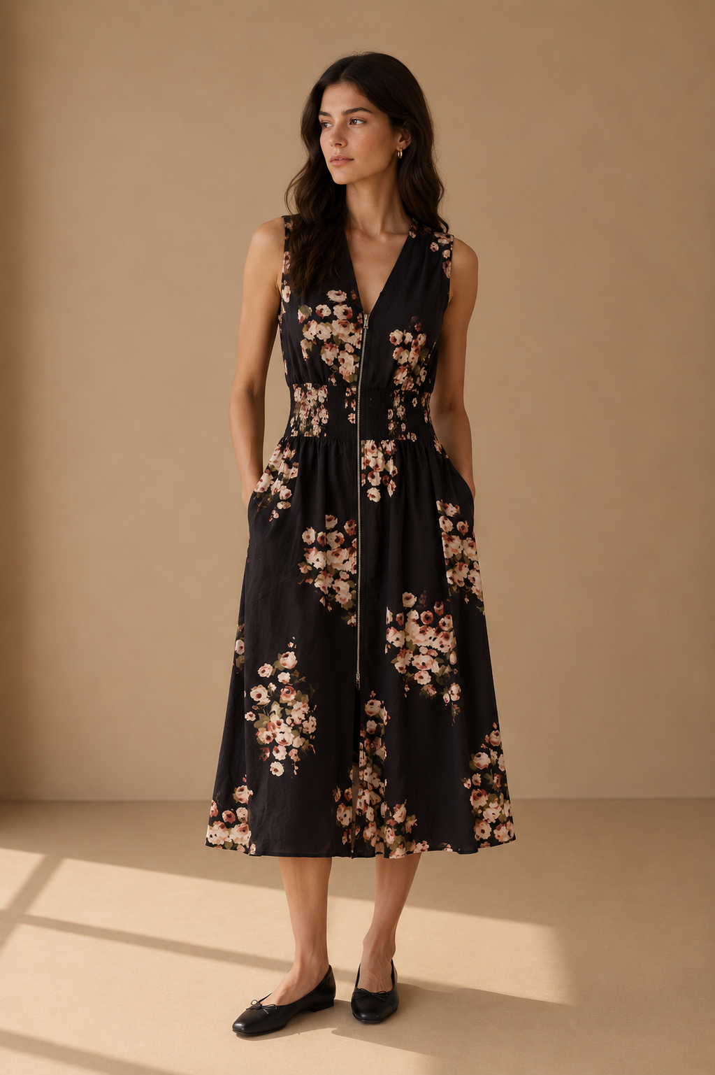 Black Medina Dress - WCT3817
