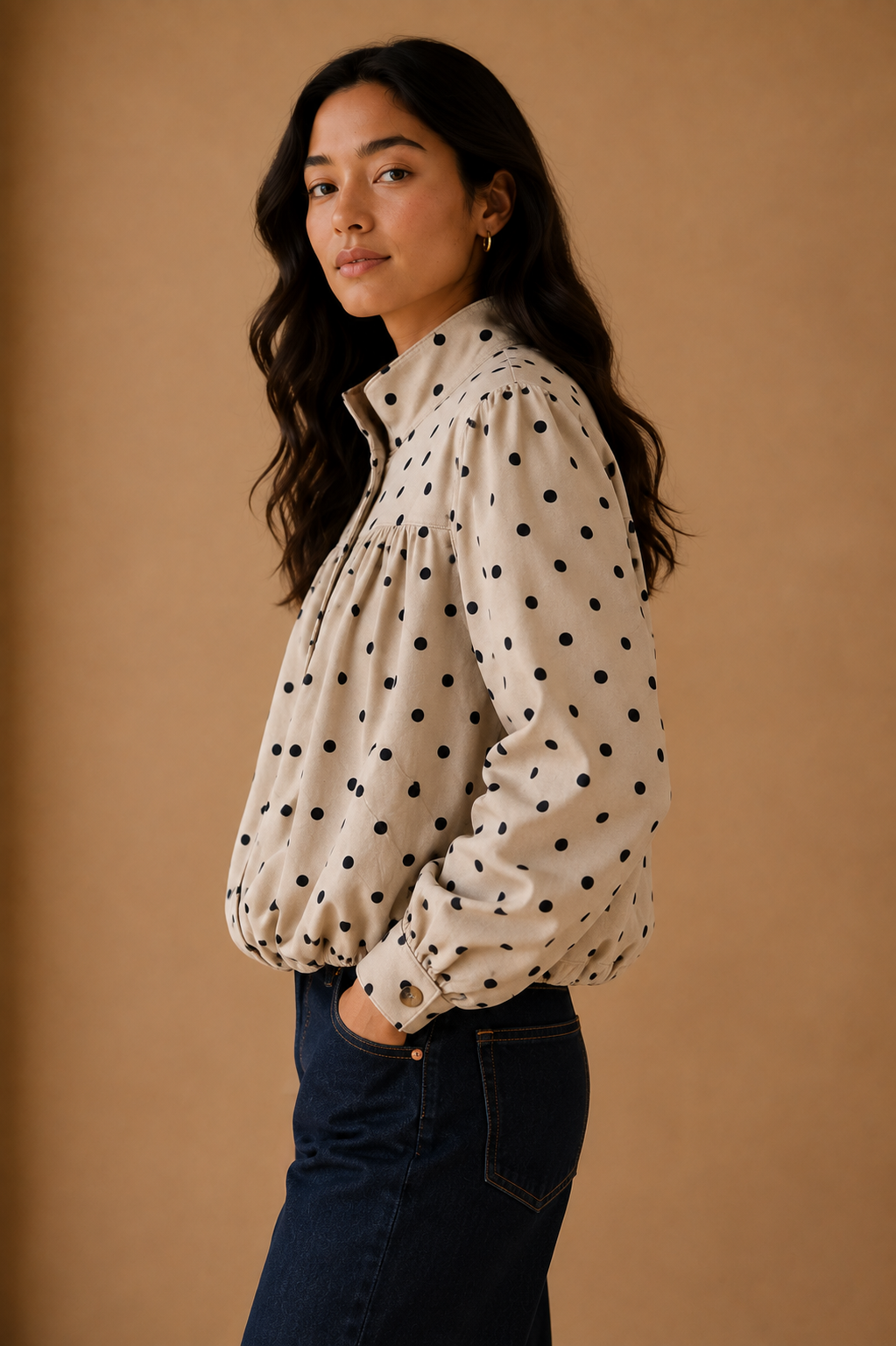 Cream Elise Jacket - WCT4003
