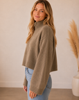 Khaki Cooper Cardigan - OMR1265