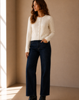 Cloud Medina Pointelle Cardigan - ZW263444
