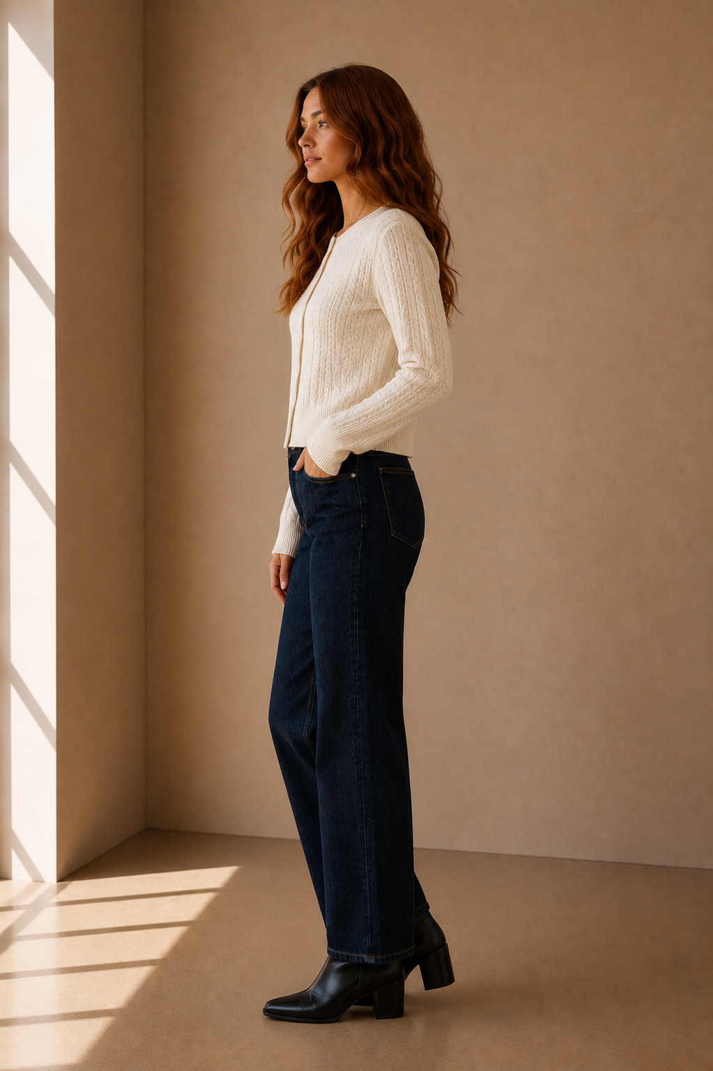 Cloud Medina Pointelle Cardigan - ZW263444