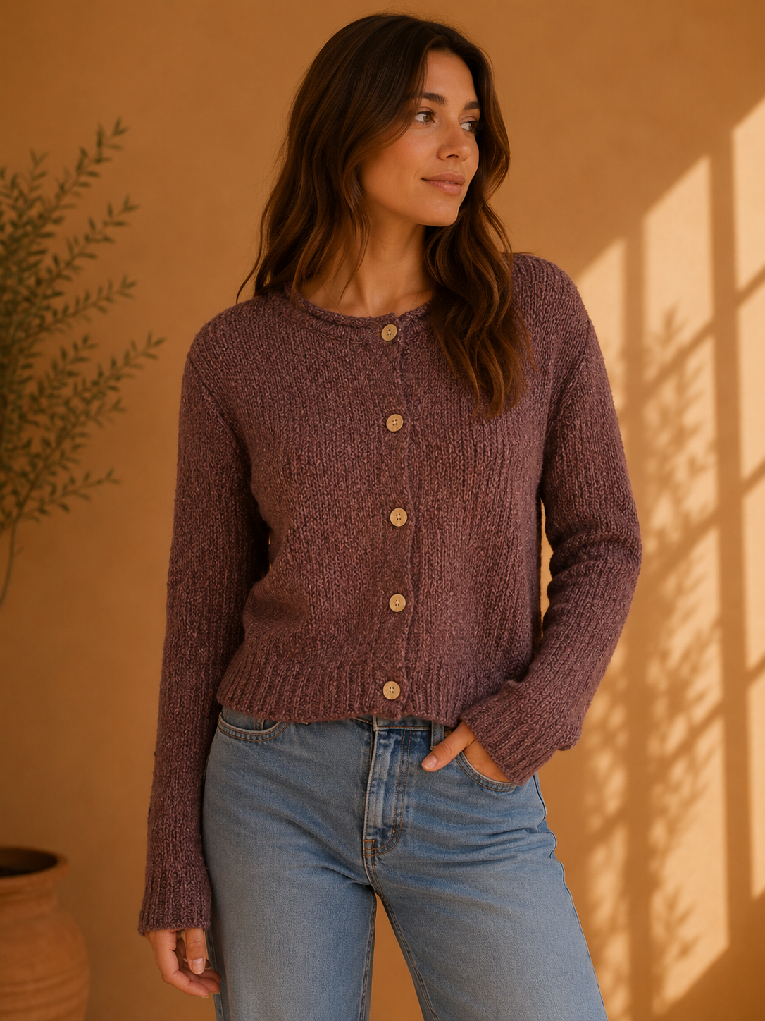 Brown Alexis Sweater