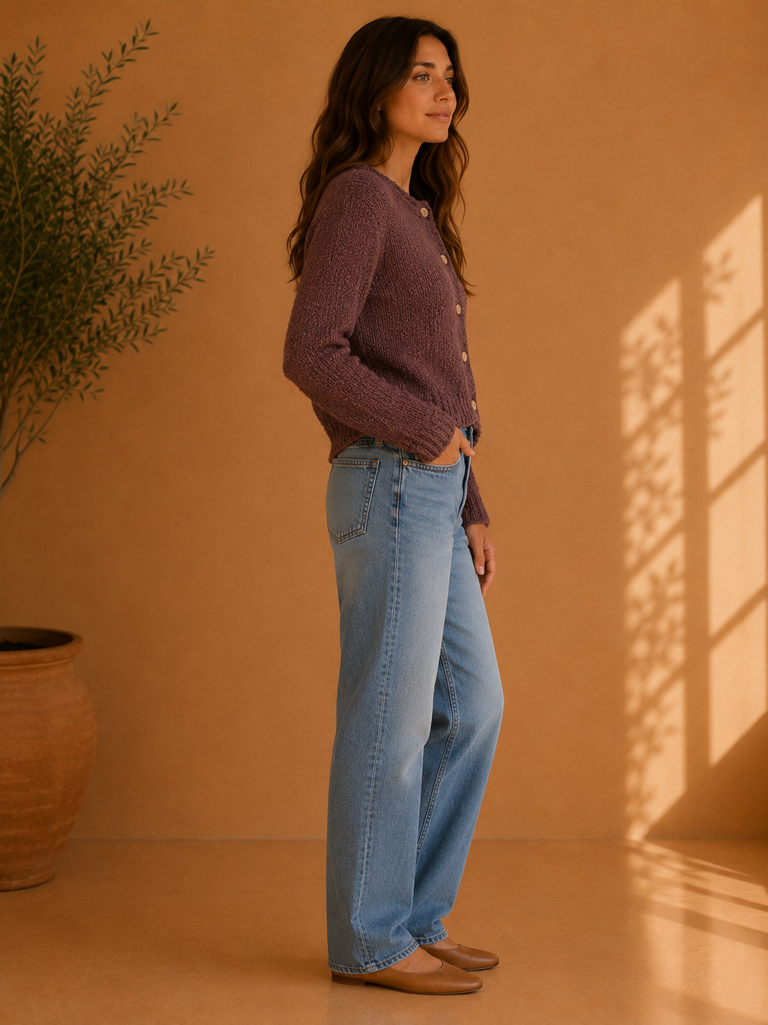 Brown Alexis Sweater