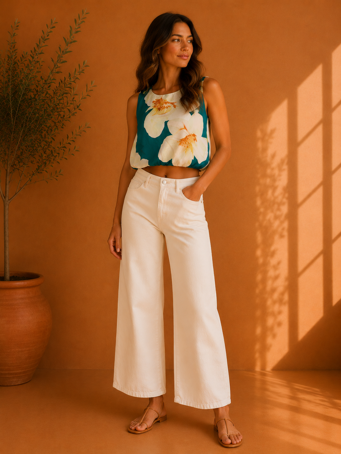 Turquoise Hailey Top