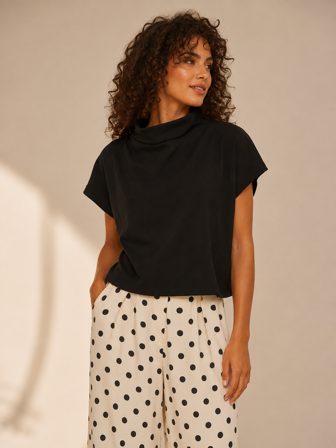 Black Eileen Blouse