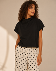 Black Eileen Blouse