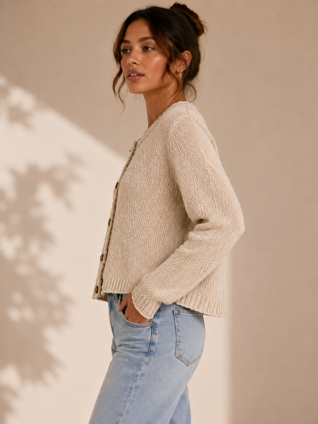 Beige Alexis Sweater