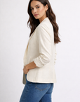 Ecru Zoya Blazer