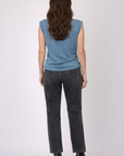 Blue Georgia Top
