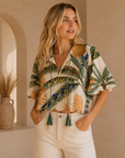 Nirvana Ruby Scallop Edge Top