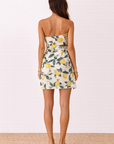 Lemon Garden Zinnia Dress
