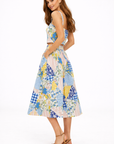Blue Multi Jinny Top