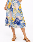 Blue Multi Jinny Skirt