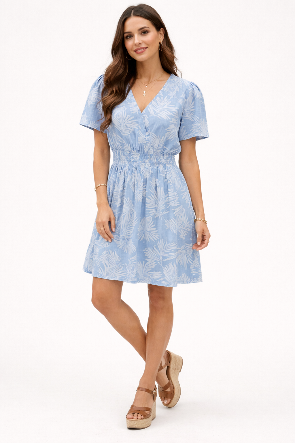 Palm Leaf Stilla Dress Palm Leaf Stilla Dress