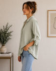 Aqua Mist Presley Top