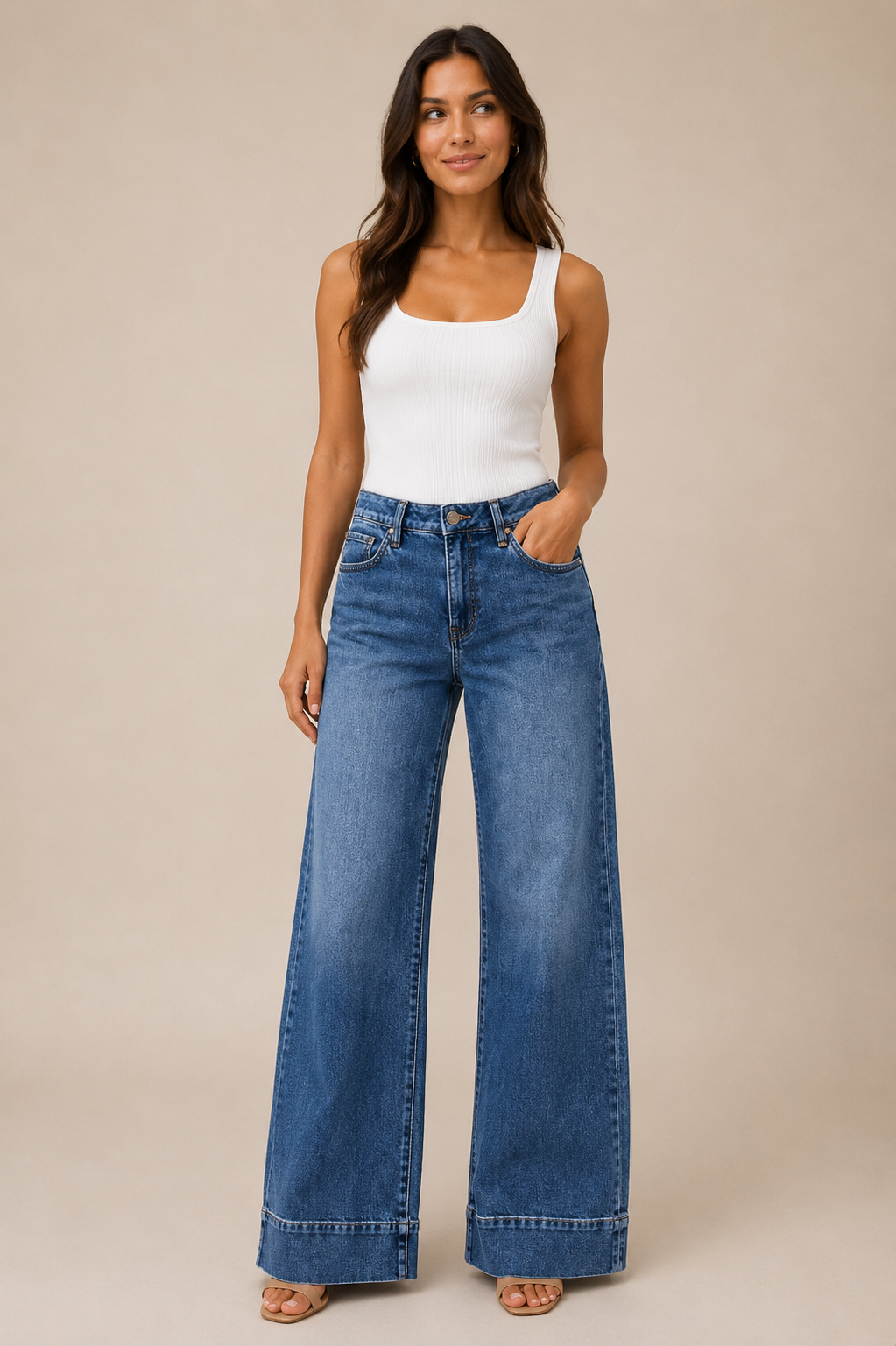 Amuse Maya High Rise Wide Leg