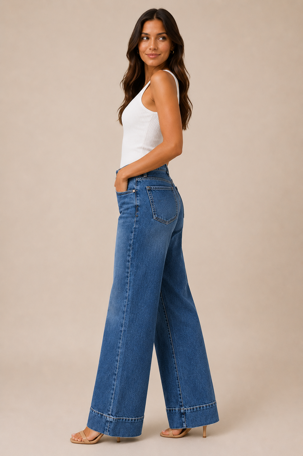 Amuse Maya High Rise Wide Leg