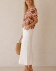 White Giselle Skirt