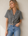 Black Tabi Blouse