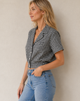 Black Tabi Blouse