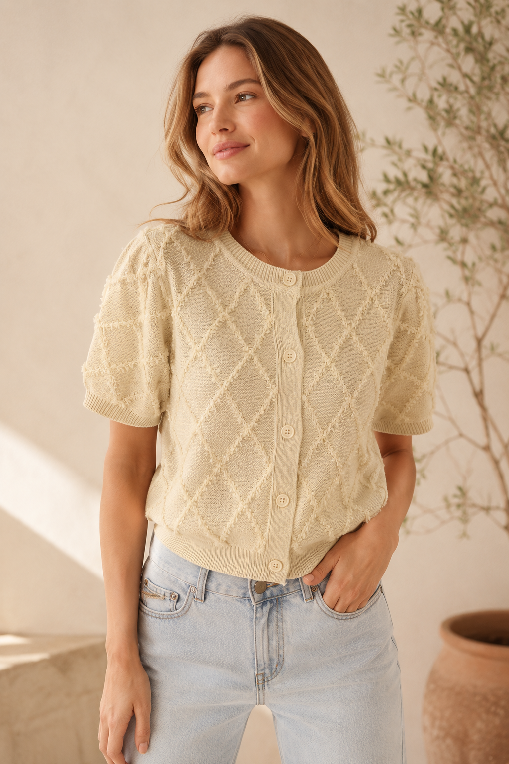 Lemon Stevie Top