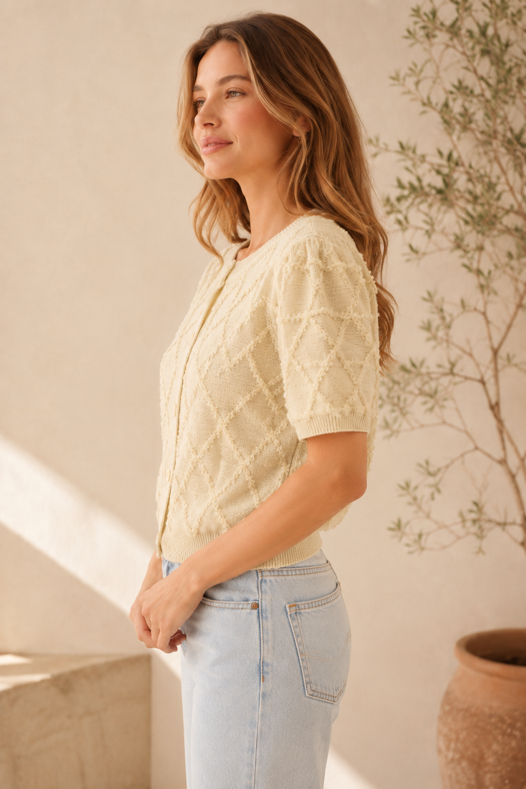 Lemon Stevie Top