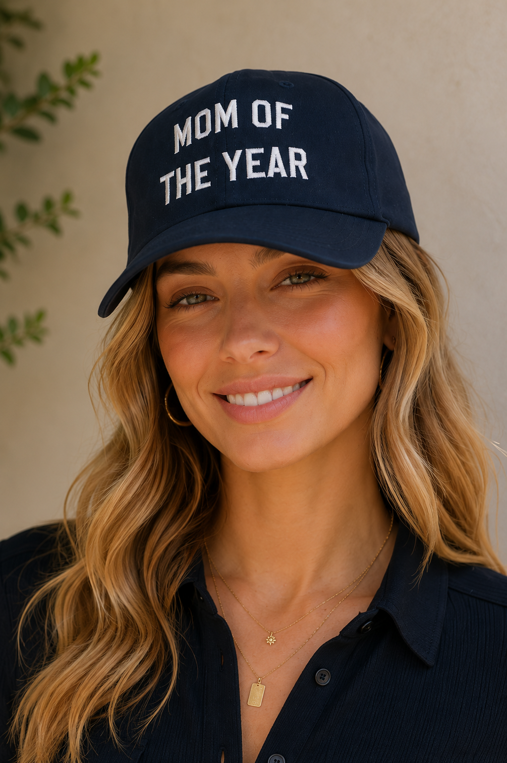 Navy Mom Of The Year Baseball Hat