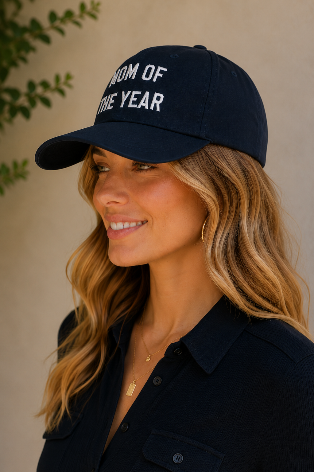 Navy Mom Of The Year Baseball Hat