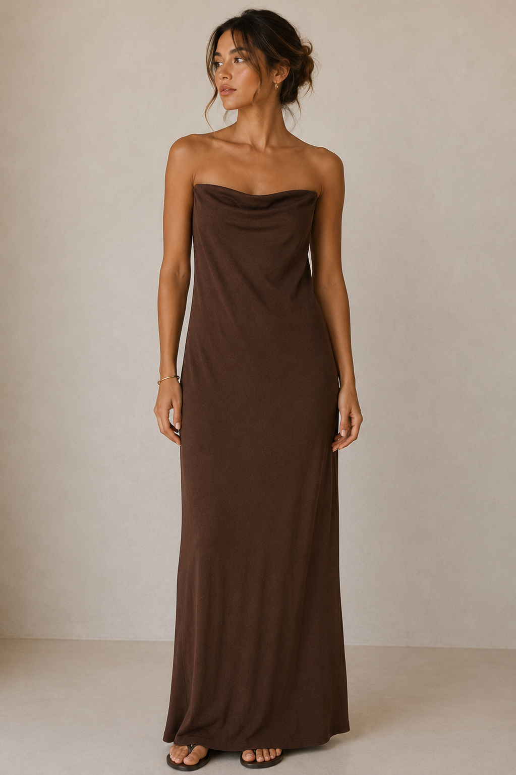 Brown Jubilee Dress