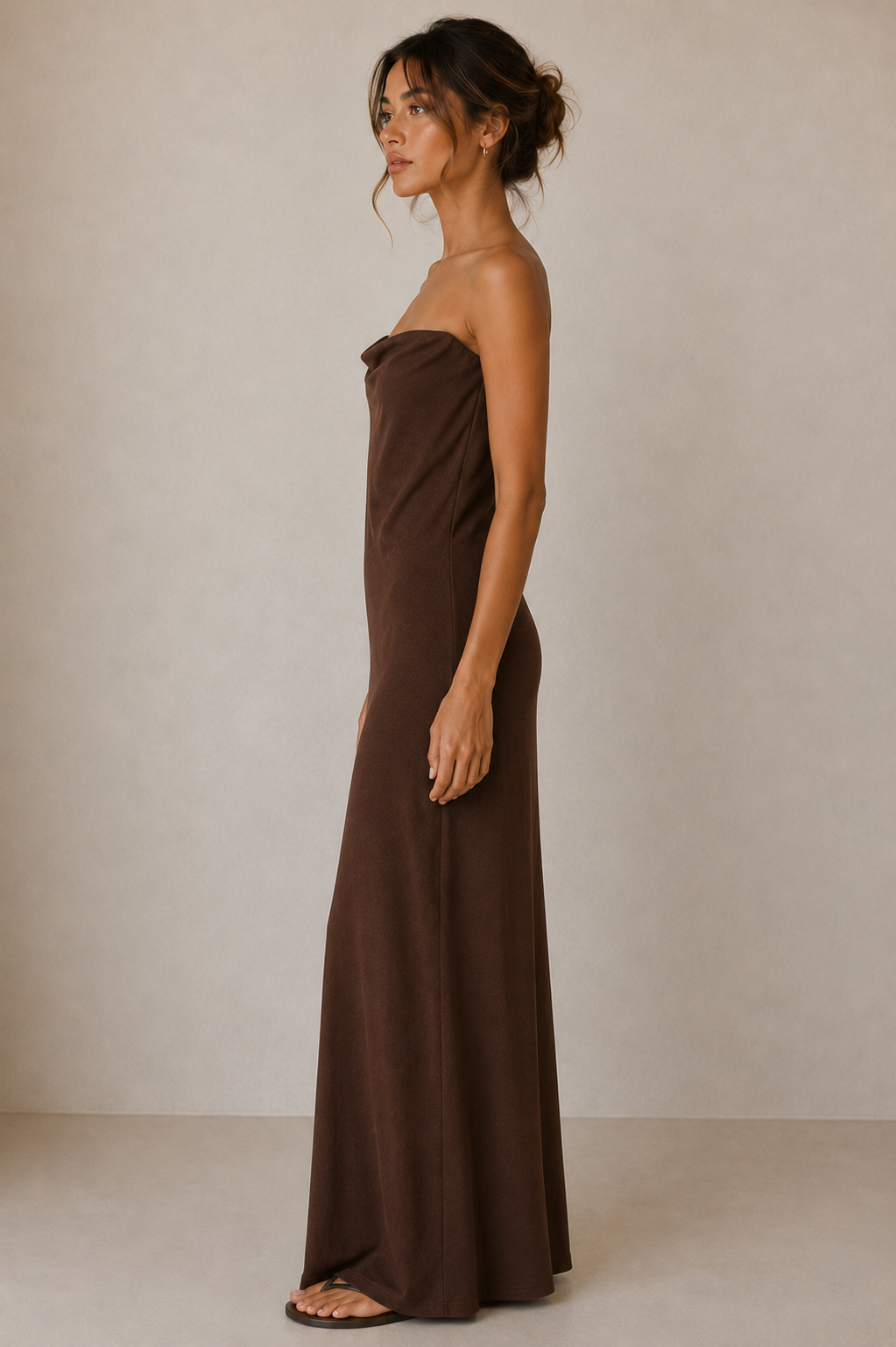 Brown Jubilee Dress